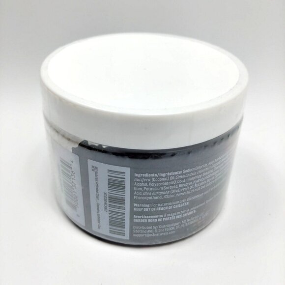NEW M3 Naturals - Charcoal Scrub - Infused with Collagen and Stem Cell -‎ SEALED - Picture 4 of 4